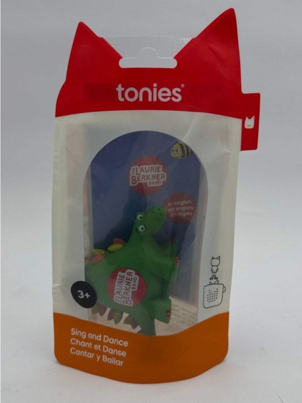 Tonies Laurie Berkner Band Green Dinosaur Sing-and-Dance Toy